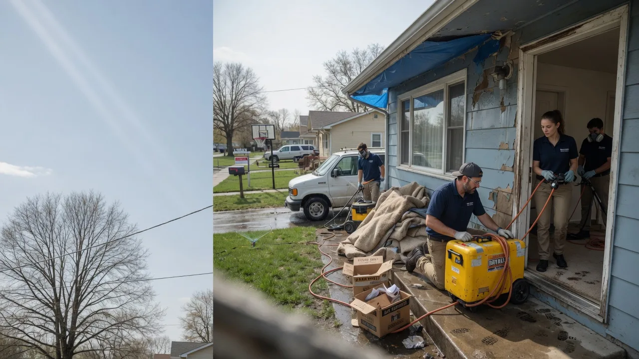Basement Flood Cleanup in Hainesport, NJ near me